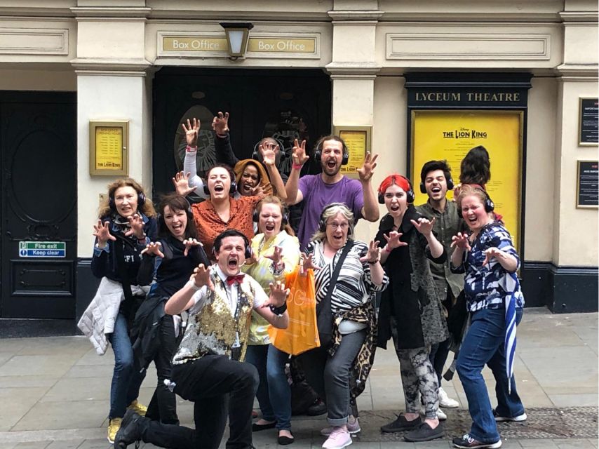 London West End Musical Silent Disco Walking Tour Top 1% - Prince of Wales, Noël Coward, Arts, and Cambridge