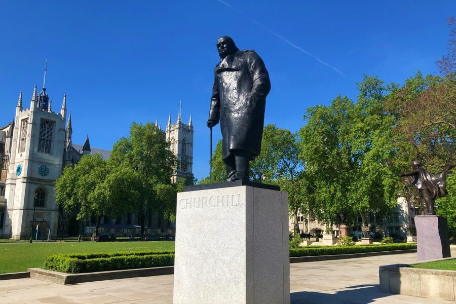 London: Winston Churchill and London in WWII Walking Tour - Starting beside the Battle of Britain memorial