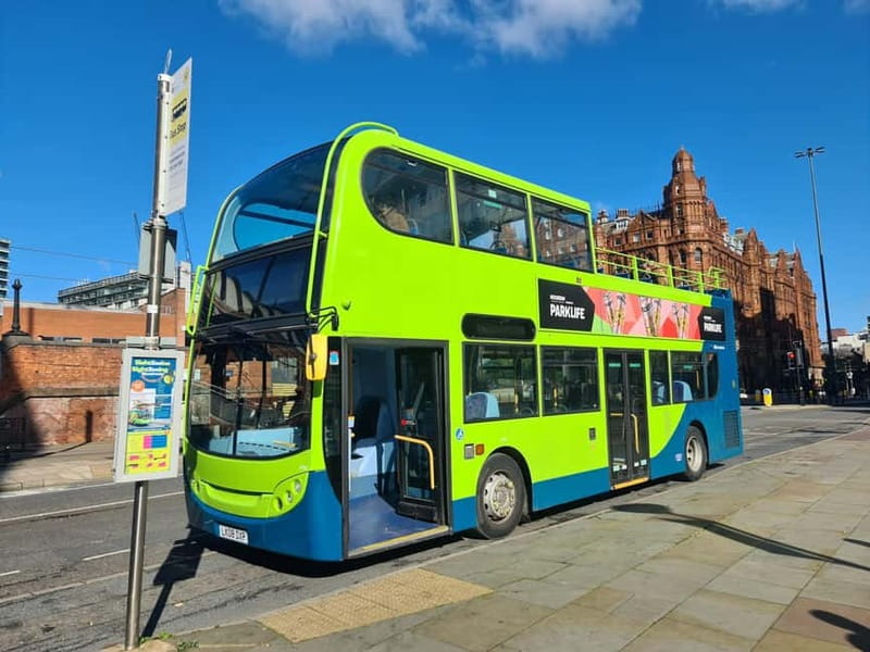 Manchester: Sightseeing Bus Tour - Old Trafford, IWM North, and the western route