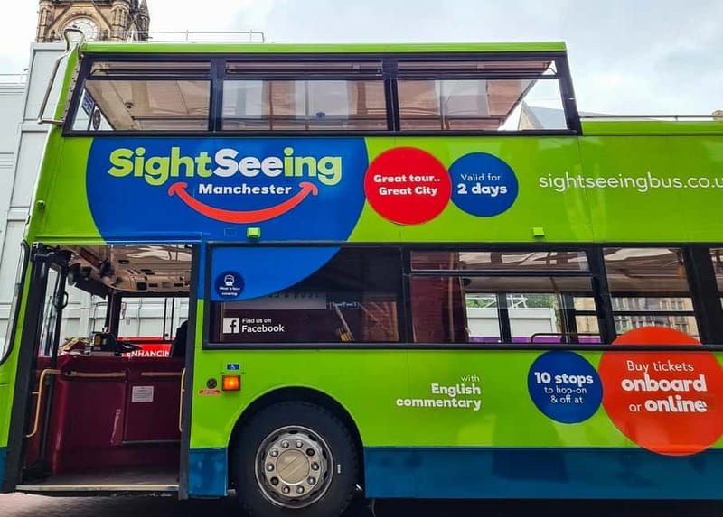 Manchester: Sightseeing Bus Tour - Starting at Bridgewater Hall and St Peter’s Square