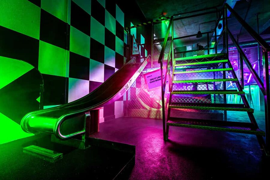 Newcastle: Junkyard Golf Tickets for 9 or 18 Holes - Circus FEAR-ground and the Creepy Clown Theme