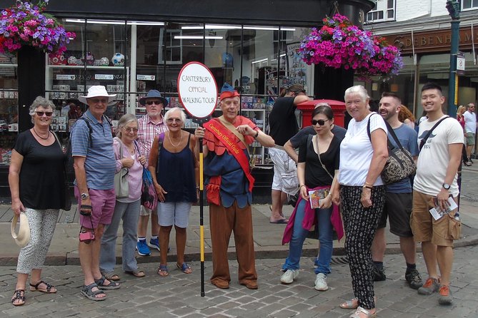 Official Canterbury Guided Walking Tour - 14.00 Tour - Becket, Chaucer, Marlowe, and Canterbury’s famous characters