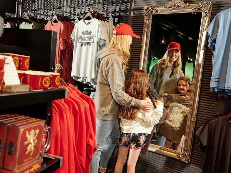 Official Game of Thrones Studio Tour Admission Ticket - Who will enjoy it most