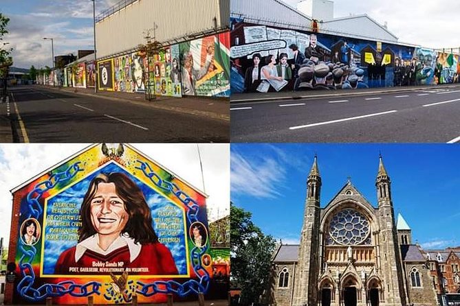 Official World Famous Belfast Taxi Tour ™ - Saint Peter’s Cathedral and Divis Street