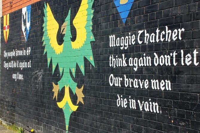Original Drivers Belfast Taxi/Cab Tour 2 hour private adventure - The International Mural Wall on Divis Street