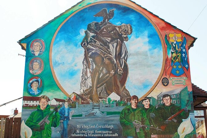 Original Private Belfast Troubles and Peace Cab/Taxi Tour 2 Hours - Bombay Street and the birth of a conflict