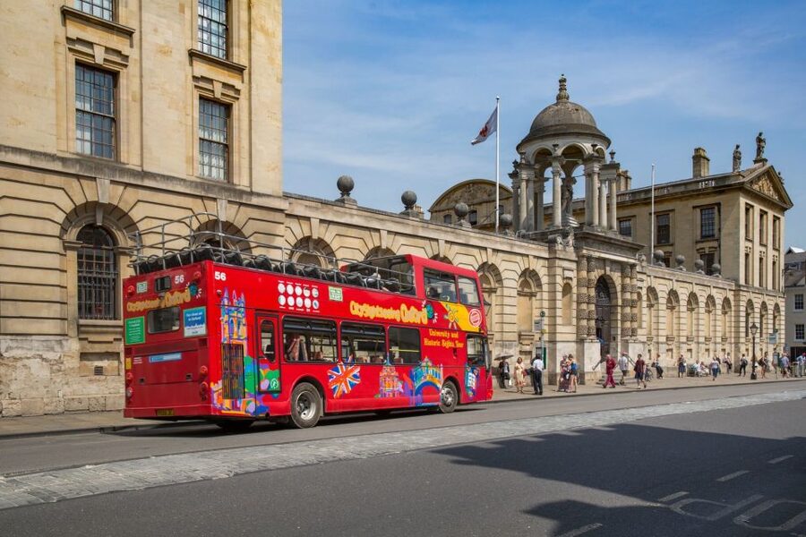 Oxford: City Sightseeing Hop-On Hop-Off Bus Tour - What you see from Railway Station to Oxford Castle