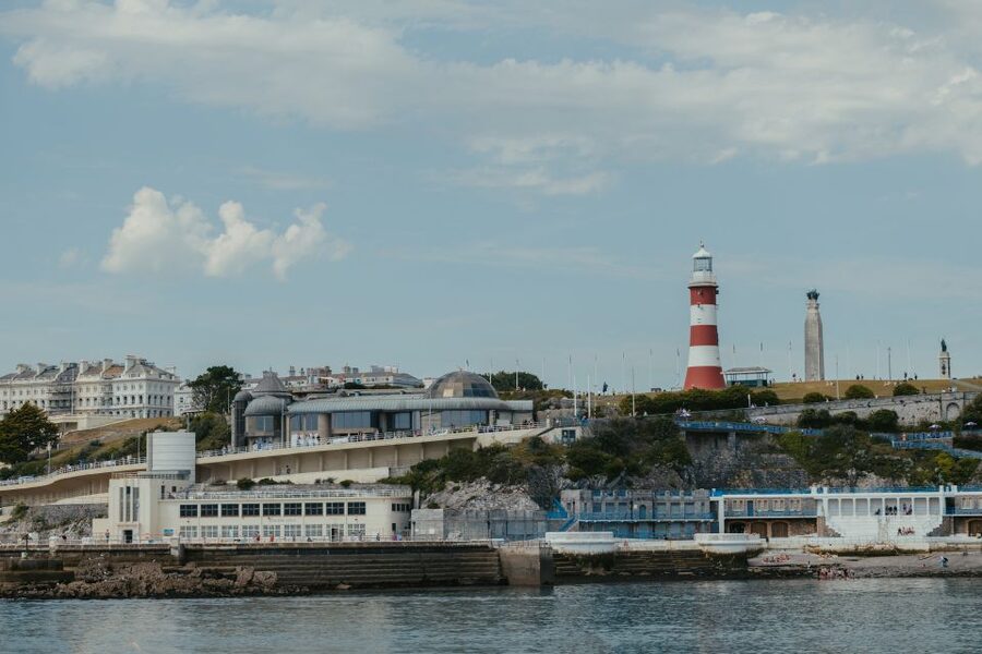 Plymouth: 1-Hour Scenic Harbour Cruise - Crossing Plymouth Sound beside the Devon and Cornwall coast