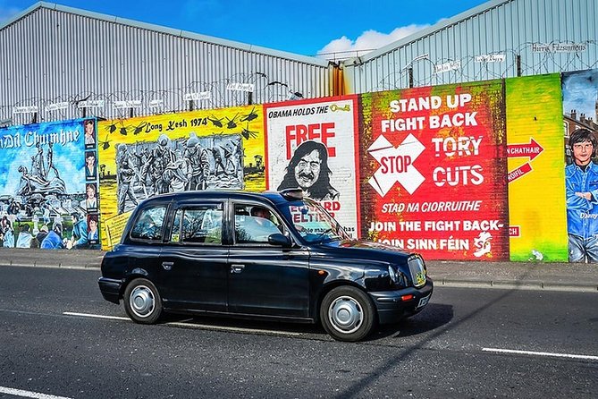 Political Taxi Tour Belfast (1-7 People) - Starting at the Leonardo Hotel Belfast