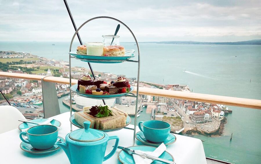 Portsmouth: Spinnaker Tower High Tea in the Clouds - Choosing the right table and time