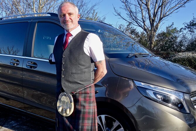 Private 4 Hour Tour of Edinburgh in a Spacious 6-seater Mercedes - Comfort, pickup, and walking
