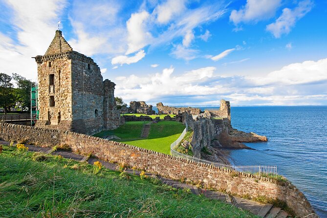 Privately Guided St Andrews & Fife Day Tour from Edinburgh - St Andrews Castle, tunnels, and the bottle dungeon