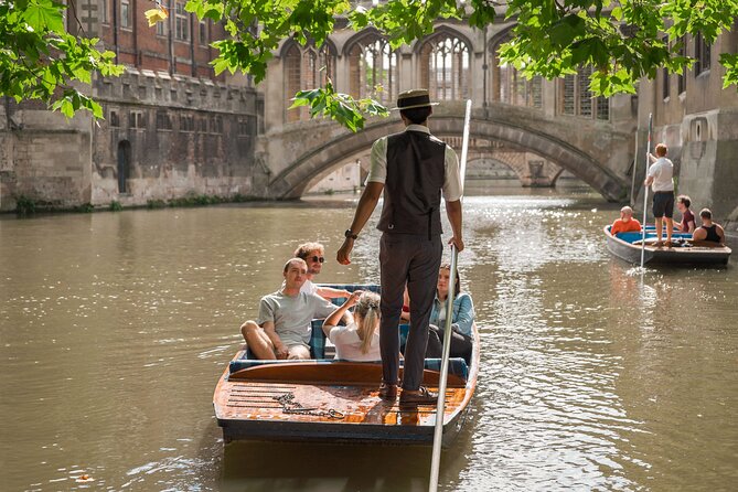 Punting Tour in Cambridge - King’s College Chapel From the Cam