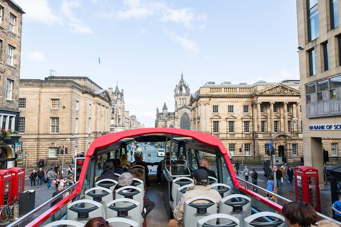 Royal Edinburgh Ticket - Hop-On Hop-Off and Attraction Admissions - Commentary and comfort vary by route