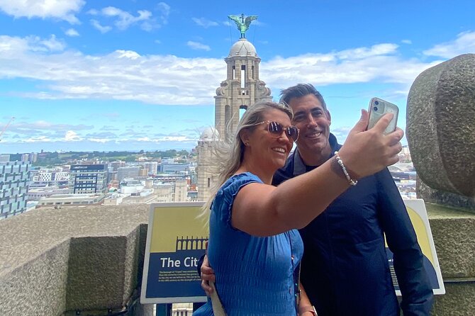 Royal Liver Building 360 - Tower Tour and Experience - Behind the clock face for a 270-degree show