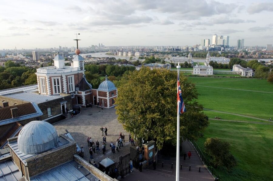 Royal Observatory Greenwich & Prime Meridian Entrance Ticket - The view from the top of Greenwich Park