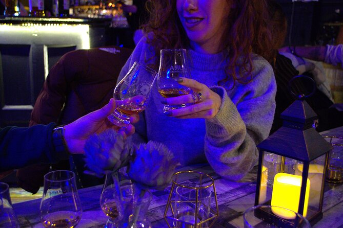 Scotch Whisky Tasting - The True Spirit of Scotland - The central whisky bar setting