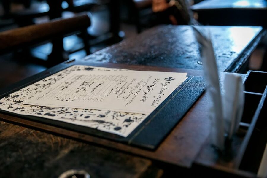 Shakespeare's Schoolroom and Guildhall Entrance Tickets - Entering the medieval Guildhall on Church Street