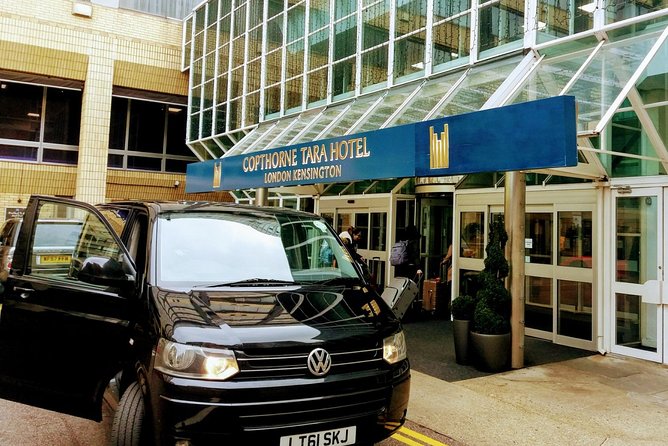 Shared Arrival Transfer London Airport to Hotel Accommodation - From the airport arrivals hall to your hotel