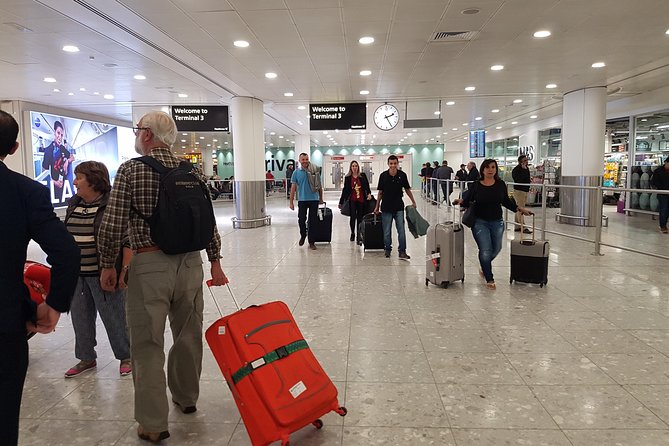 Shared Arrival Transfer London Airport to Hotel Accommodation - What happens if your flight is late?