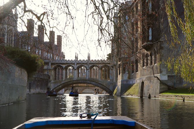 Shared Chauffeured Punt Tour - Starting at Thompson’s Lane and the River Cam