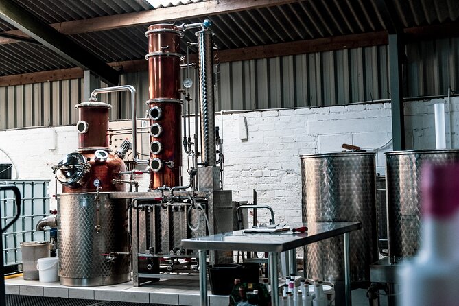 Shared Gin, Vodka & Rum Making Experience at Nelson's Distillery - Distilling, sealing, and labelling your own bottle
