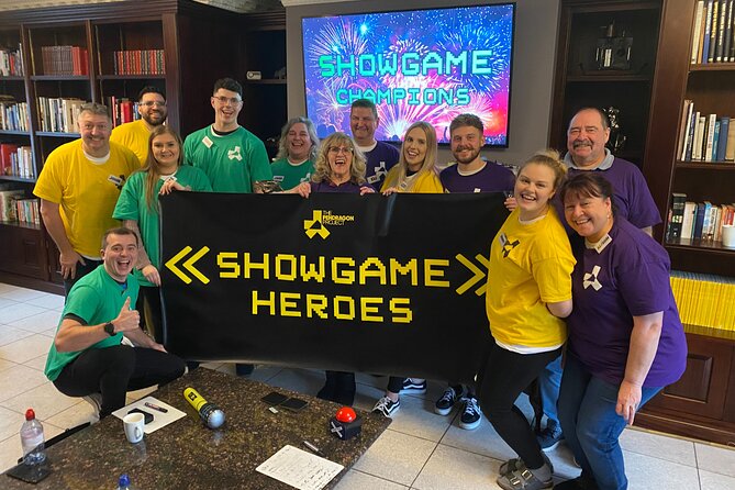Showgame: Team Activity in Brighton, Sussex and London - How Showgame turns your venue into a TV set
