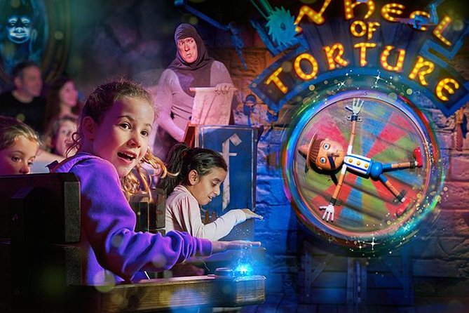 Shrek's Adventure! London Entrance Ticket - The Poison Apple Pub and Far Far Away characters