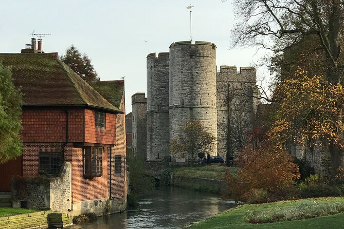 Small-Group City Running Tour in Canterbury - Dane John Gardens and the view from the mound