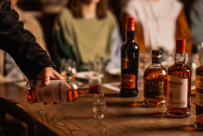 Small Group Edinburgh Whisky Tour and Tasting - Inside Megget’s Cellar on Blair Street