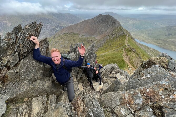 Snowdon via Crib Goch - Descending by Y Lliwedd and Cwm Dyli