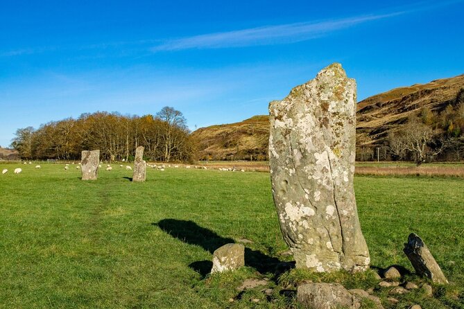 Standing Stones, Inveraray and Kilchurn Castles & Highland Tour starting Glasgow - Luss gives the morning a gentle start
