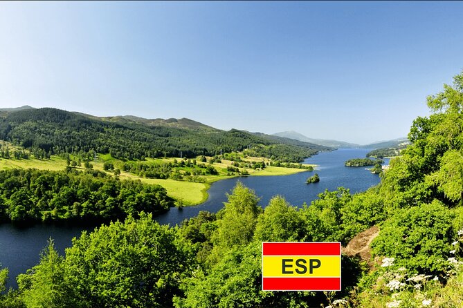 Stirling, Highlands & Distillery in Spanish - The Hermitage waterfall walk starts the day