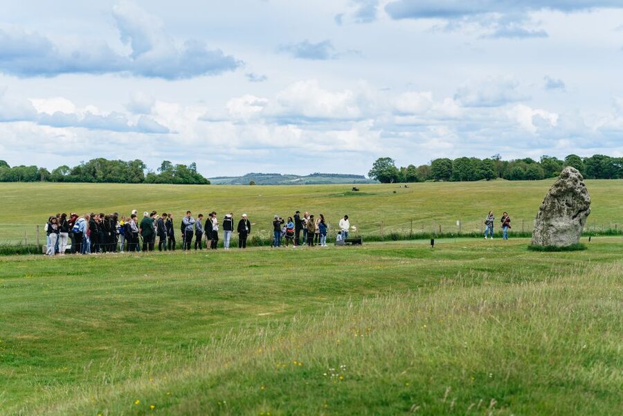 Stonehenge Admission Ticket - The Neolithic houses put the stones in human terms