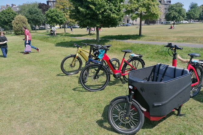 Stunning Edinburgh E-bike Tour max 10 people small group - Starting at Artisan Coffee on Leith Walk