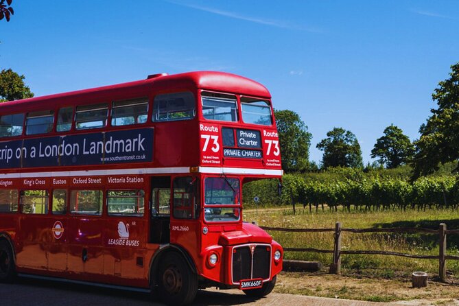Sussex Vineyard & Winery Bus Tour on Iconic Vintage London Bus - Key points to know before booking