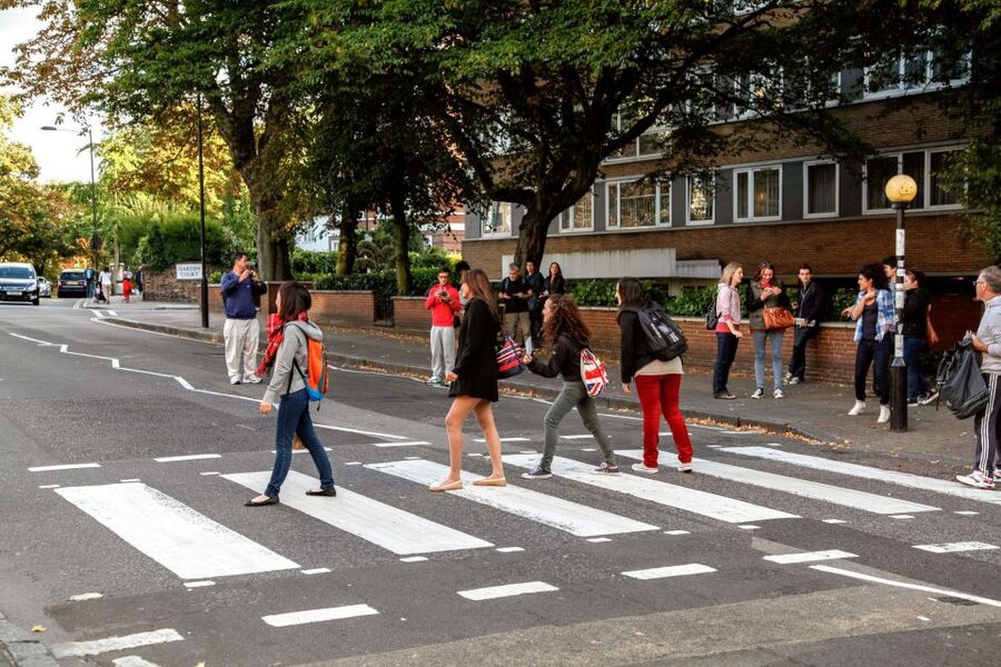 The Beatles London Walking Tour - The Prince of Wales Theatre and London film locations