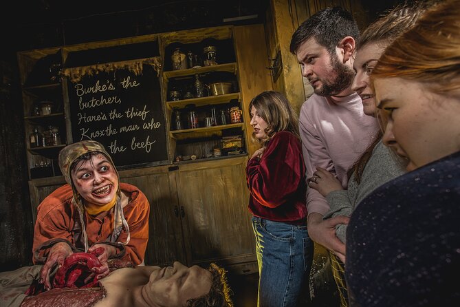 The Edinburgh Dungeon Entrance Ticket - Burke and Hare, plus ghosts from the past