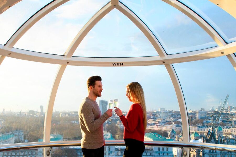 The London Eye Champagne Experience - When to book for the best views