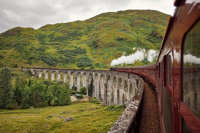 The Magical Highland Tour Including the Jacobite Steam Train Journey - Fort William begins the railway portion