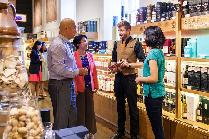 The Scotch Whisky Experience Guided Whisky Tour - An Introduction to Whisky - The tasting includes one dram, not a full whisky flight