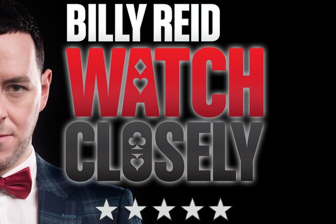 Watch Closely - An Evening of Magic - A close-up show built around surprise