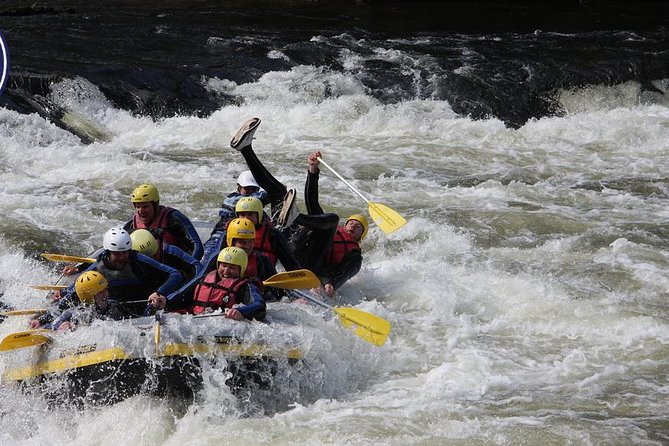 White Water Rafting on the River Tay from Aberfeldy - Taking on Zoom Flume and Washing Machine