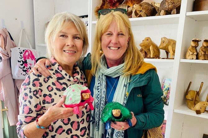 Wooden Duck Painting or Pottery Painting-Take item home same day - A creative afternoon at Arty Boat in Exmouth